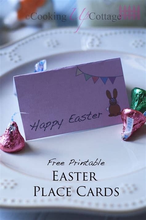 Easter Place Cards Printable